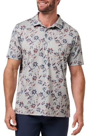 Travis Mathew Unlimited Access Polo in Heather Light Grey at Nordstrom, Size Xx-Large