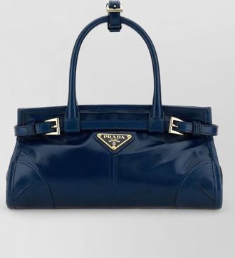 Prada bonnie mini leather shoulder bag