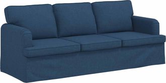 vidaXL Vidaxl Dise&ntilde;o Ergon&oacute;mico - Sof&aacute; Azul 201 X 80 X 85 Cm Tela