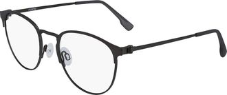 Flexon Demo Round Mens Eyeglasses FLEXON E1089 033 51