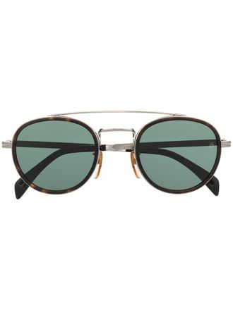 Eyewear by David Beckham round frame sunglasses - Black