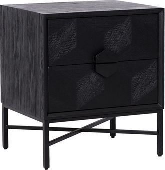 Richmond Interiors Kommode Blax mit 2 Schubladen