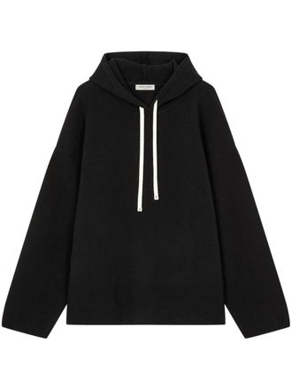 STUDIO TOMBOY Trui met capuchon - Zwart