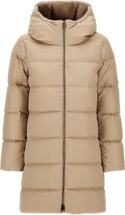 Herno Donsjas - Dames - Dons jassen - Beige - XL - Jassen