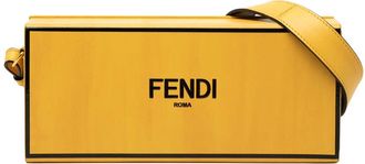 Fendi Pre-owned Fendi Leather Horizontal Box Crossbody Ladies QLTGKTAEOFG74M0C
