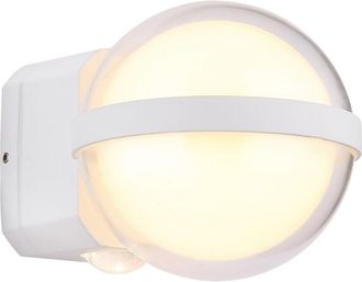 Globo Lighting Illi Aplique De Pared Para Exterior Globo Blanco Mate Ip54 Led 3000k