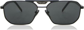 Prada PR 58YS 1AB5S0 Mens Sunglasses Black Size 57