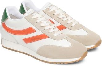 Nero Giardini Low Top Retro Sneaker in White Multi at Nordstrom, Size 8Us