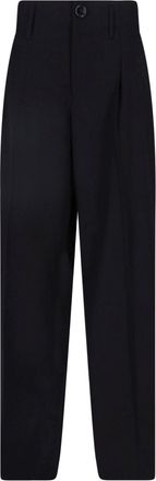 Ami Pantaloni Sartoriali In Lana Vergine
