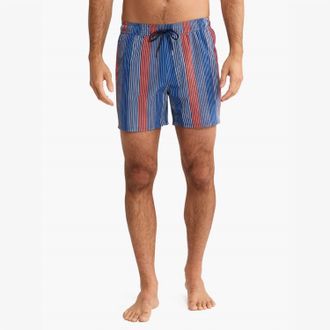 Fair Harbor The Bungalow Trunk - 5 In Blue Towel Stripe