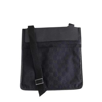 Gucci Pre-owned Sacoche Crossbody Tas - Heren - Vintage Schoudertas - Zwart - ONE Size - Vintage