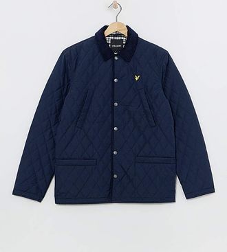 Lyle & Scott Navy Quilted Jacket