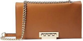 Zac Posen Earthette Mini Chain Shoulder - Solid Womens Handbags Camel, Leather