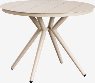 Sklum Sklum - Mesa De Jard&iacute;n Redonda En Aluminio Valerie