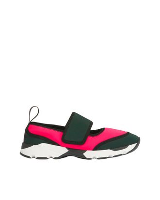 Marni Pink Color Block Sneakers