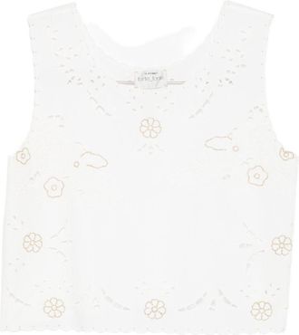 Forte_Forte Top in cotone ricamato Forte Forte