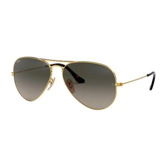 Ray-Ban Mannen Ogen Acetaat Herfst/Winter Collectie - Heren - Zonnebrillen - Geel - 58 MM - Accessoires