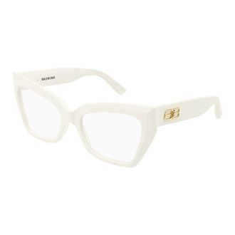 Balenciaga Cat-Eye Optisch Montuur - Dames - Accessoires - Wit - Maat: 53 MM