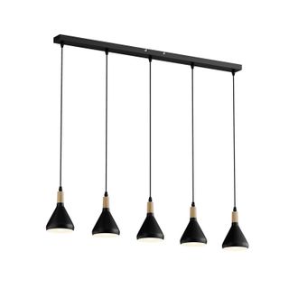 Lindby L&aacute;mpara Colgante arina En Negro De Metal - Lindby