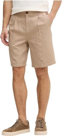 Mos Mosh Baldo Shorts - Heren - Korte Broeken - Beige - 2XL - Katoen - Korte Broeken