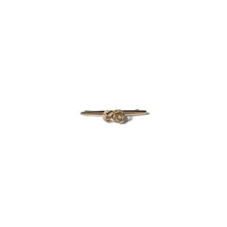 Miu Miu Metal Hair Barrette, Woman, Gold/crystal