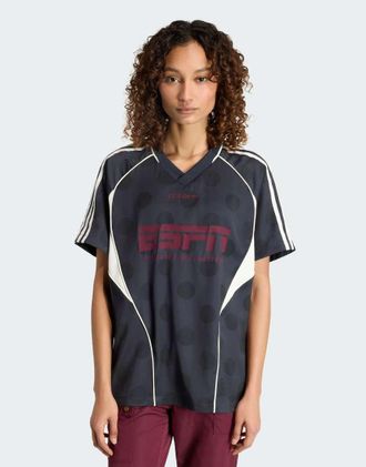 adidas Originals Street - Maglia a maniche corte grigio notte