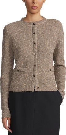 Lafayette 148 New York Button Front Cardigan
