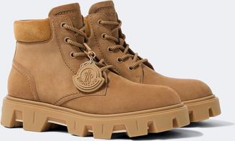 Moncler Peak City suede ankle boots