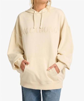 Billabong Hi Tide Dip Hoodie In Whitecap