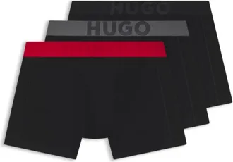 HUGO BOSS Three-pack of HUGO logo boxer briefs