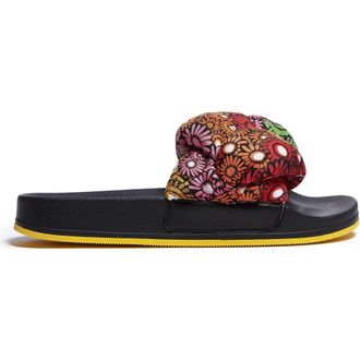 La DoubleJ Treccia Slides Pride Daisy Multicolor at Nordstrom, Size 40