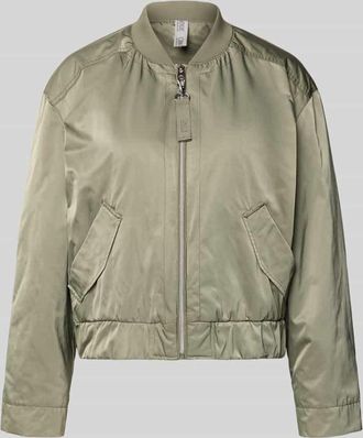 Cinque Jacke mit Pattentaschen Modell CIBLOUMINA in Gruen, Gr&ouml;&szlig;e 34