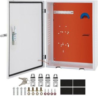 OEM Tesla-ladestationsbox, 70 X 50 X 25 Cm, Outdoor-kabelbox, Ladebox, Kabel-organizer, Ip32 Wasserdicht, Staubdicht, Cool Roll Steel-elektrogeh&auml;usebox, F