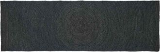vidaXL Rug Dark Grey 80 x 250 cm Jute vidaXL