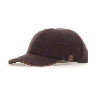 Eleventy Baseball Cap - male - Eleventy - Hats & Caps - Brown - ONE SIZE - Accessories