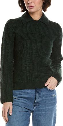 Rag & Bone Rag & Bone Madix Wool & Alpaca-Blend Polo Shirt