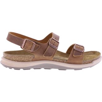 Birkenstock Sonora CT Waxy Leather Unisex Slingbacks Sandals - Ginger Brown - Size:UK 7.5