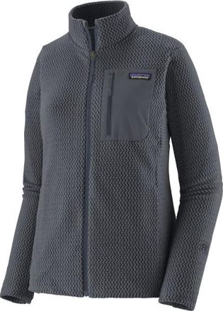 Patagonia R1 Air Jacket Fleecejacke f&uuml;r Damen | grau/blau