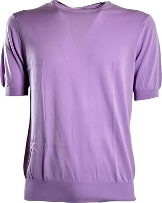 Hosio T-shirt in cotone - Viola