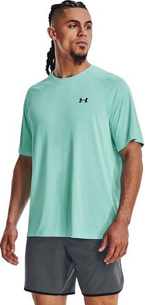 Under Armour UA Tech 2.0 Short Sleeve T-Shirts Mens T Shirt Neo Turquoise/Black : XS, Polyester