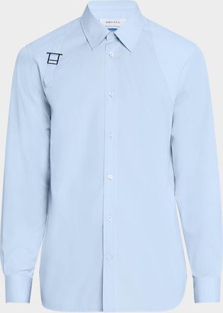Alexander McQueen Mens Harness Sport Shirt with Strap