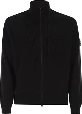 Stone Island Pullover mit normaler Passform und Rei&szlig;verschluss