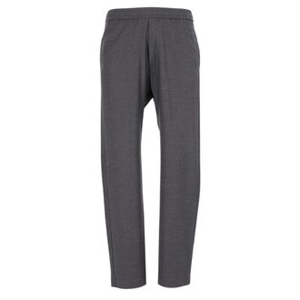 Barena Broeken, Heren, Grijs, L, Wol, Bativoga Broek