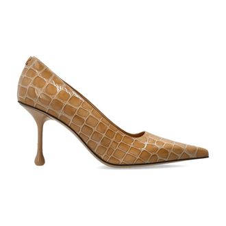 Jimmy Choo London Pumps, female, Brown, Size: 9 1/2 US Ixia 80 Pumps