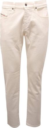 Diesel 2019 D-Strukt Denim Broek - Heren - Slim Fit Jeans - Wit - W32 - Denim - Jeans