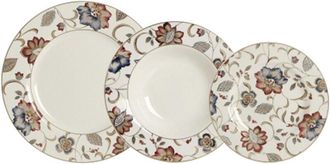 Queens Vajilla Loza Jacobean 12 Piezas