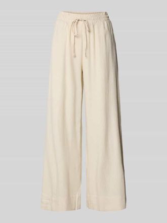 MY ESSENTIAL WARDROBE Stoffhose mit elastischem Bund Modell Dias in Beige, Gr&ouml;&szlig;e 38