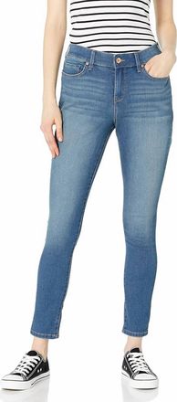 Gloria Vanderbilt Comfort Curvy Skinny Jeans In Blue