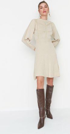 Trendyol Vrouwen Ronde hals A-lijn Jurk