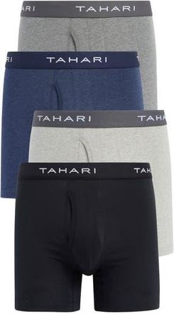 Elie Tahari 4-Pack Stretch Boxer Briefs in Heather Grey at Nordstrom Rack, Size X-Large